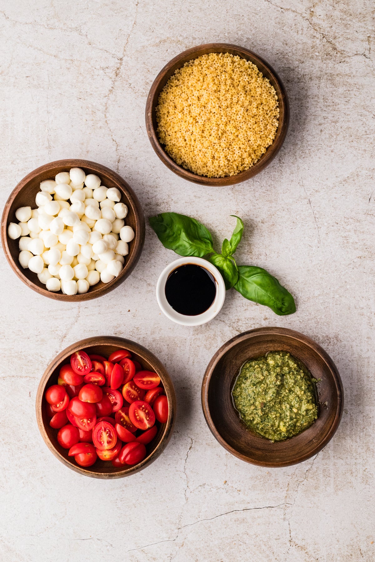 EXCLUSIVE: Caprese Pastina Salad