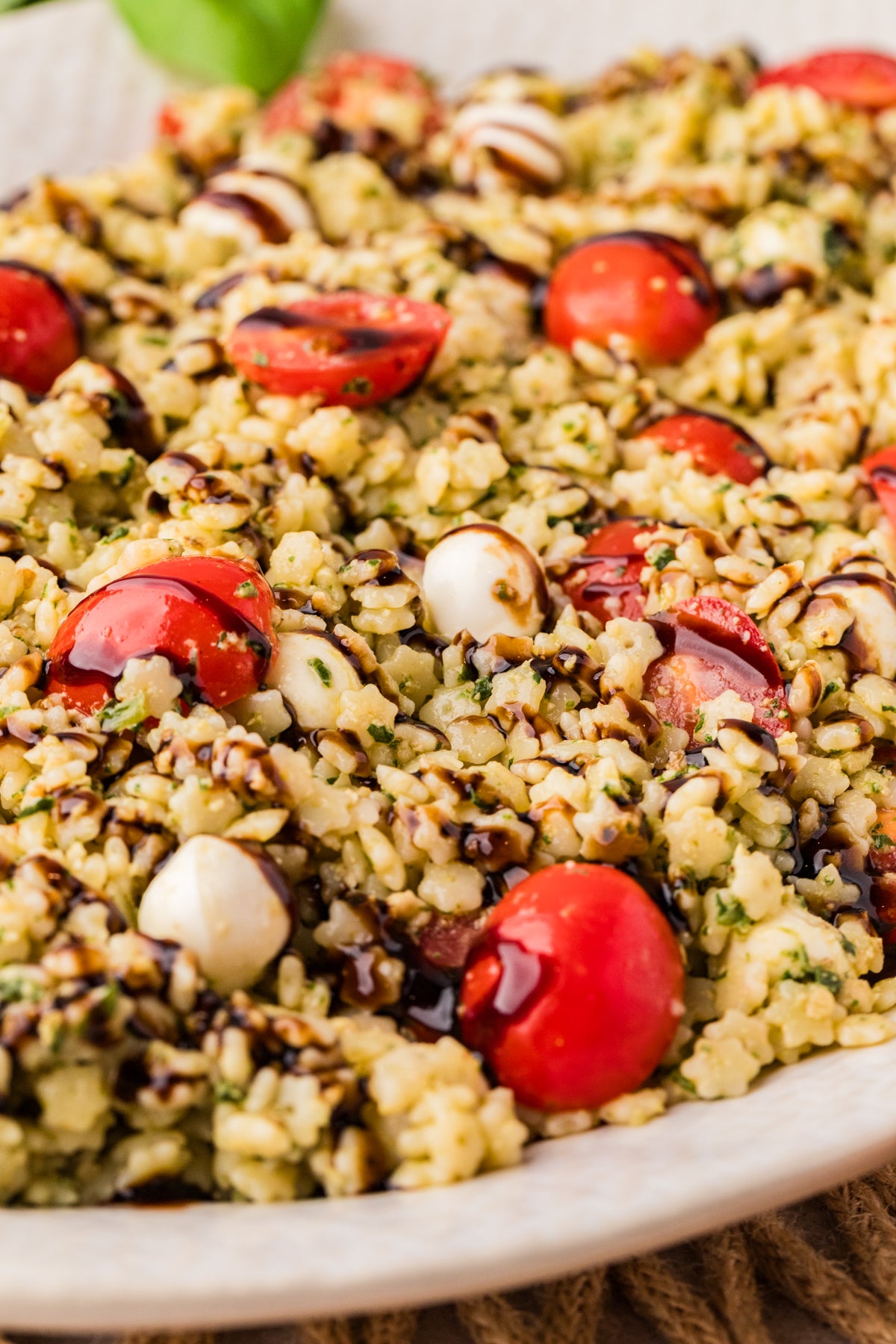 EXCLUSIVE: Caprese Pastina Salad