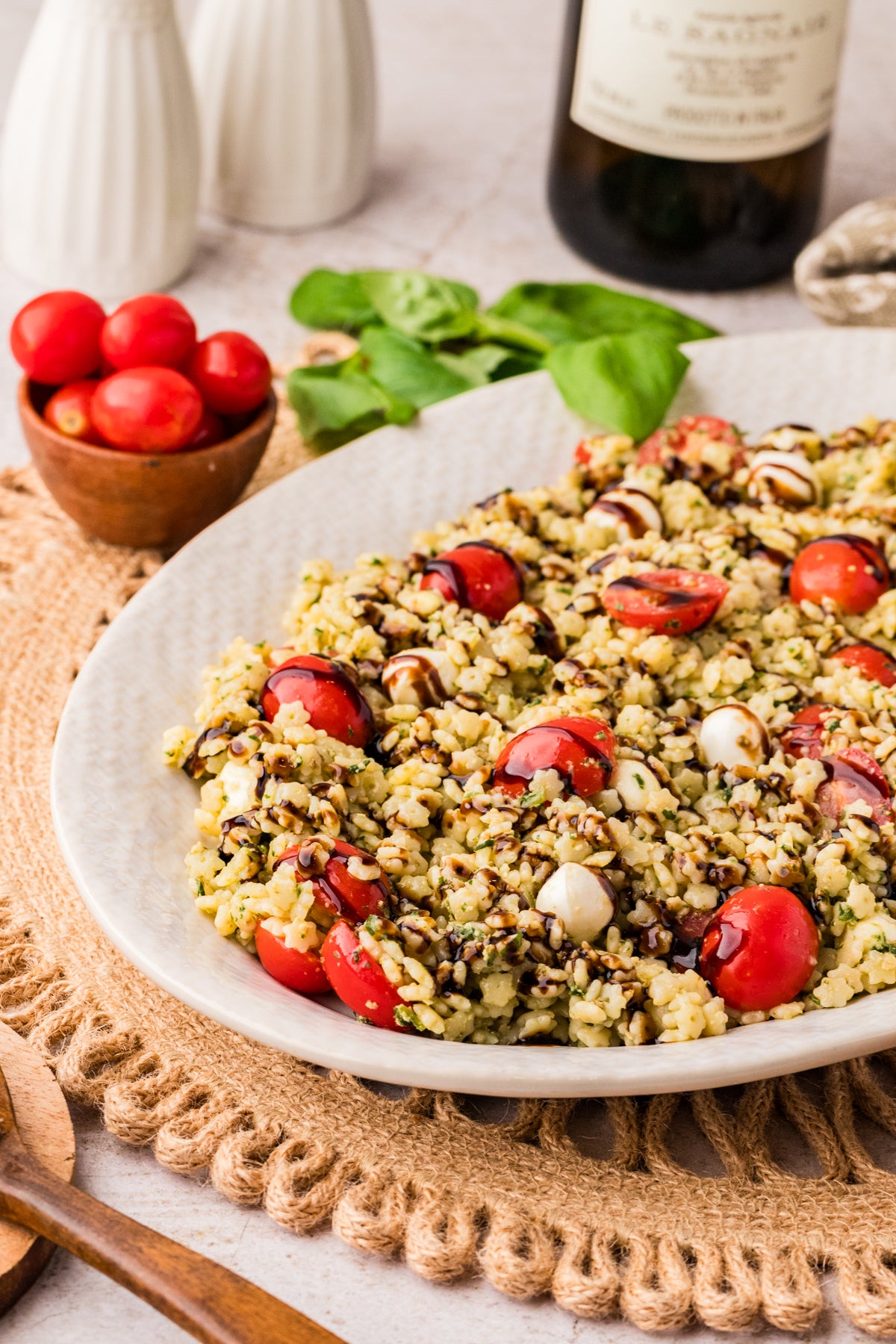 EXCLUSIVE: Caprese Pastina Salad