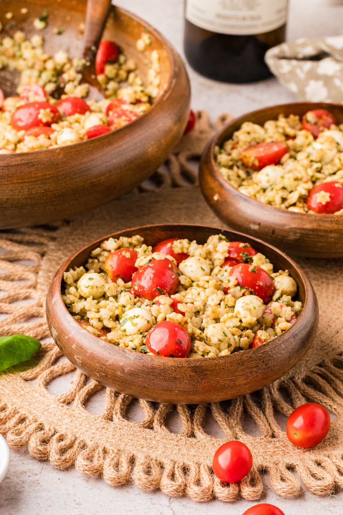 EXCLUSIVE: Caprese Pastina Salad