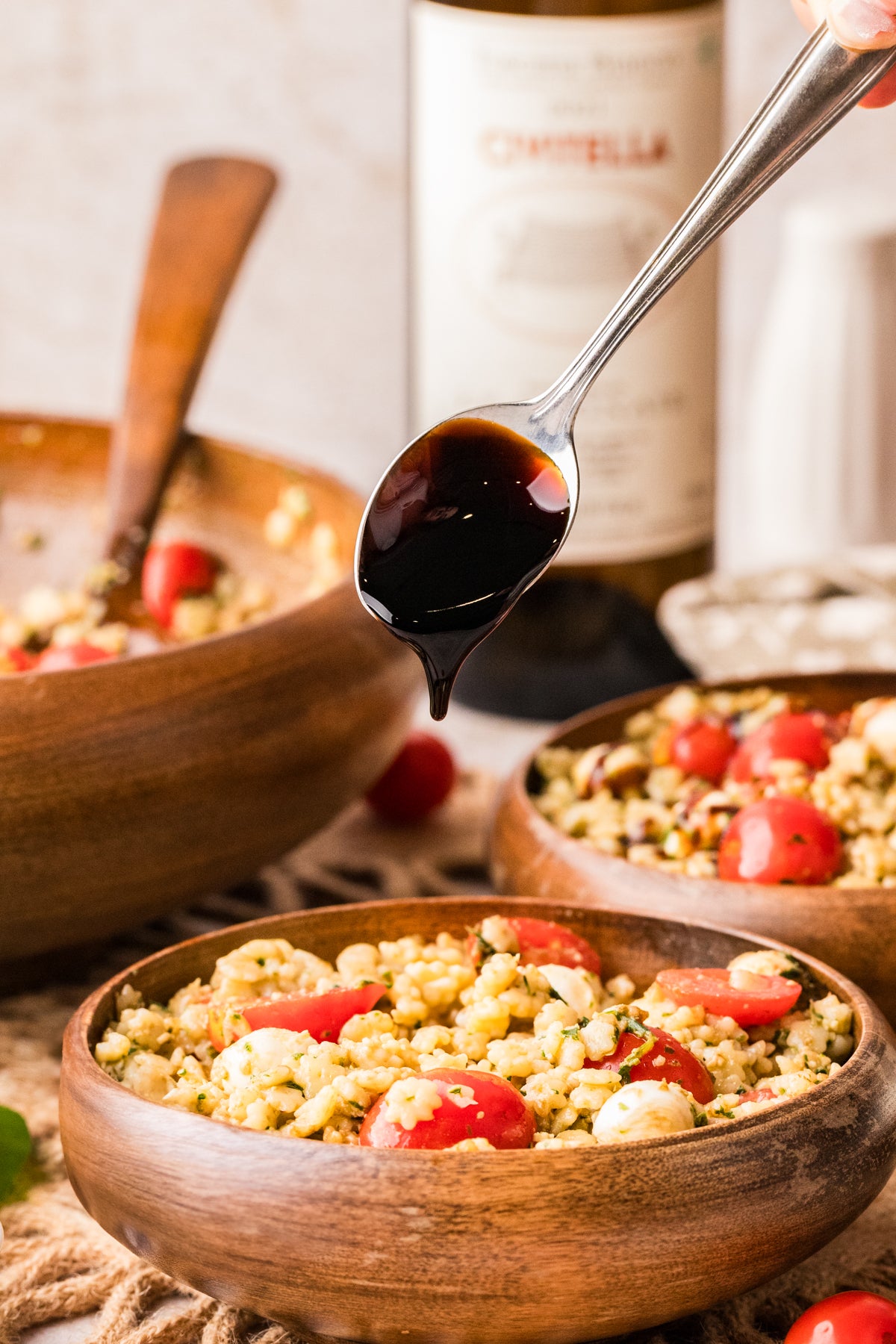 EXCLUSIVE: Caprese Pastina Salad