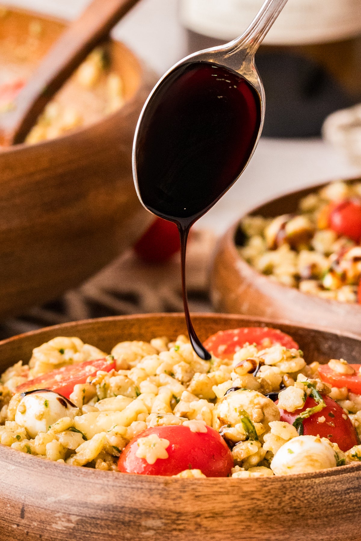 EXCLUSIVE: Caprese Pastina Salad
