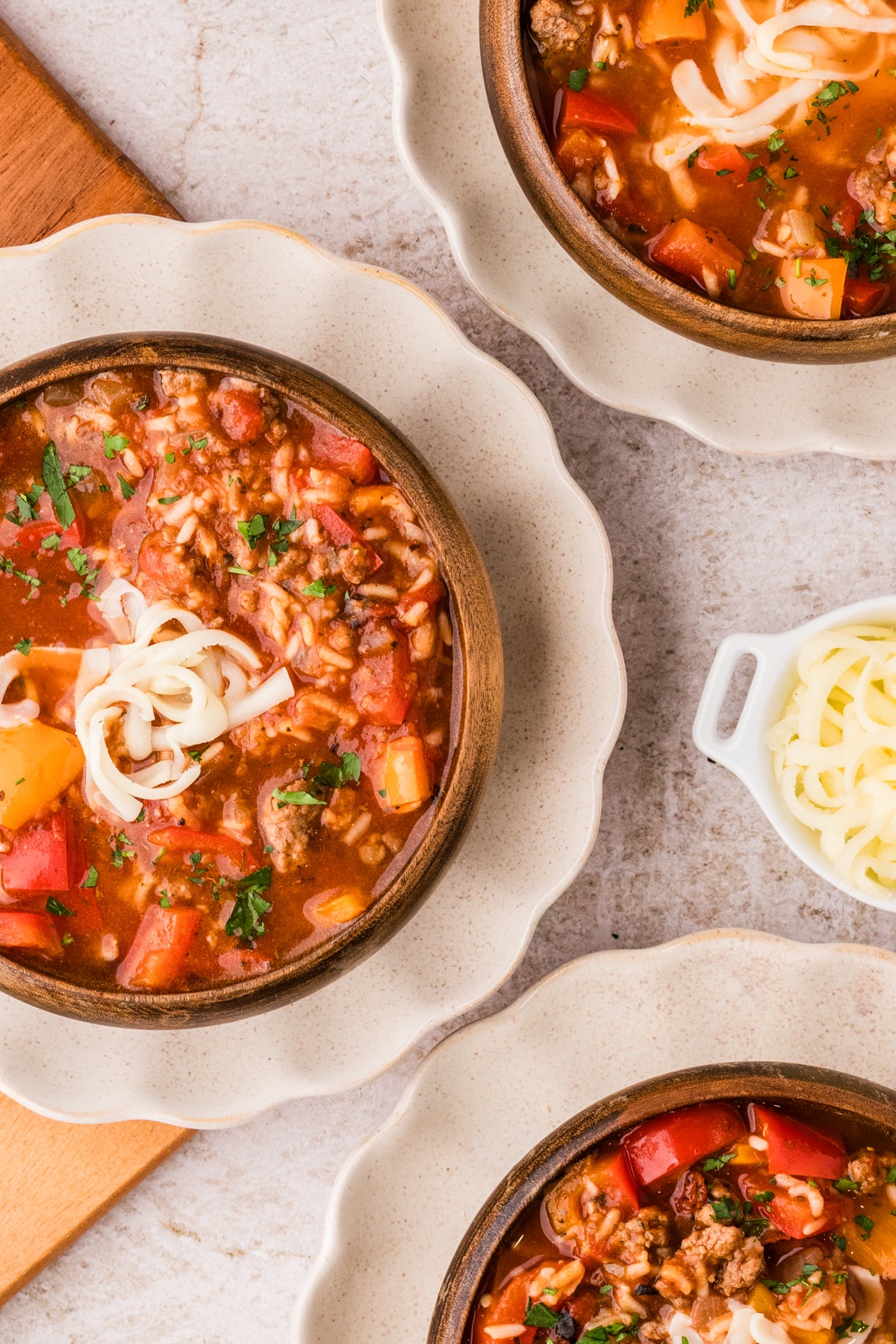 EXCLUSIVE: Slow Cooker Stuffed Pepper Soup