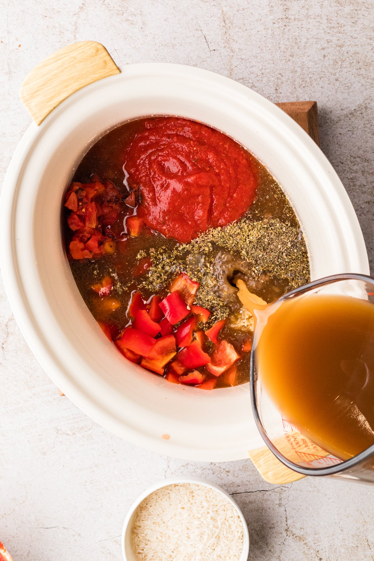 EXCLUSIVE: Slow Cooker Stuffed Pepper Soup
