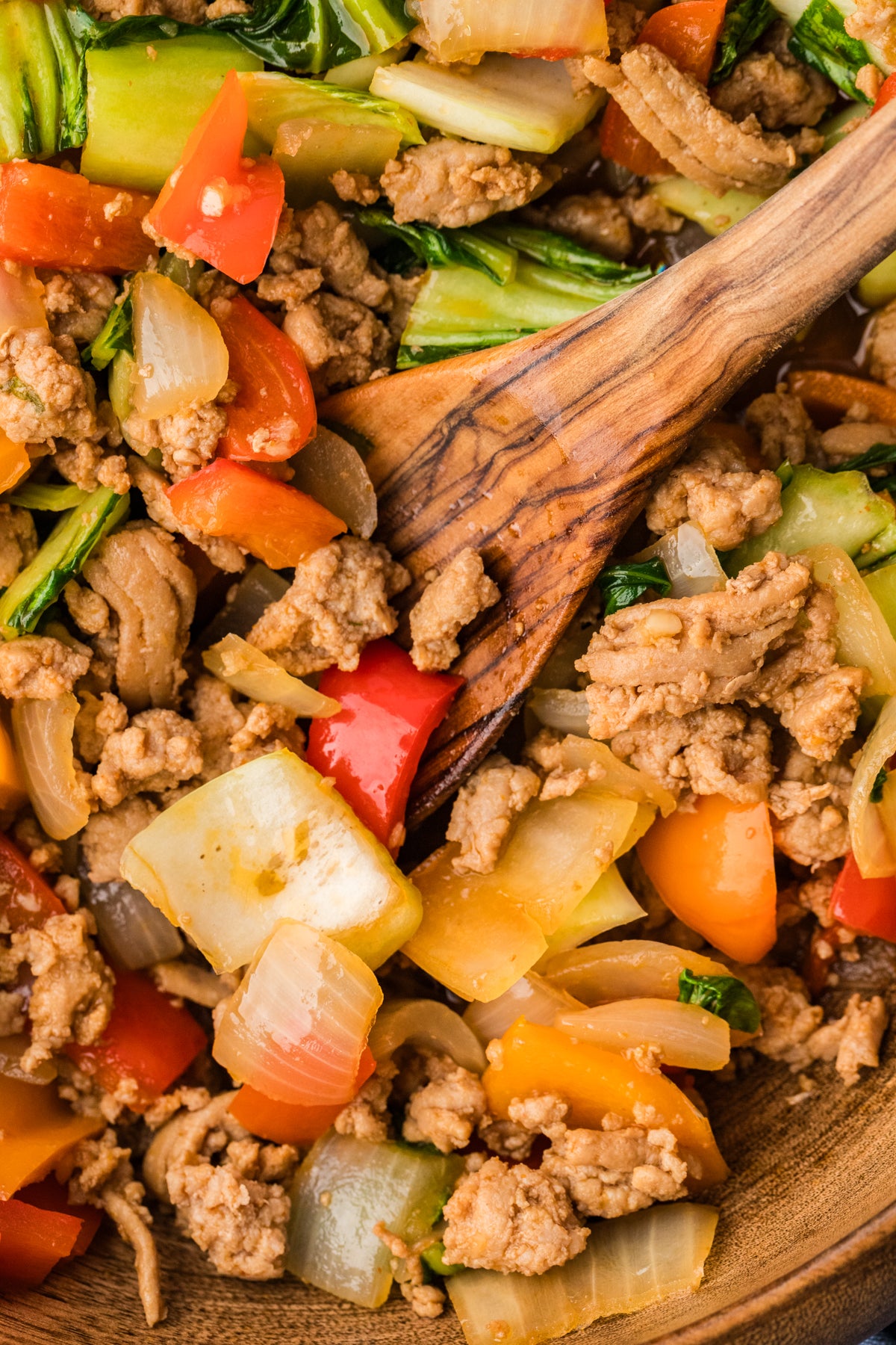 EXCLUSIVE: Sweet & Spicy Ground Turkey Stir Fry- 20 minute Meal