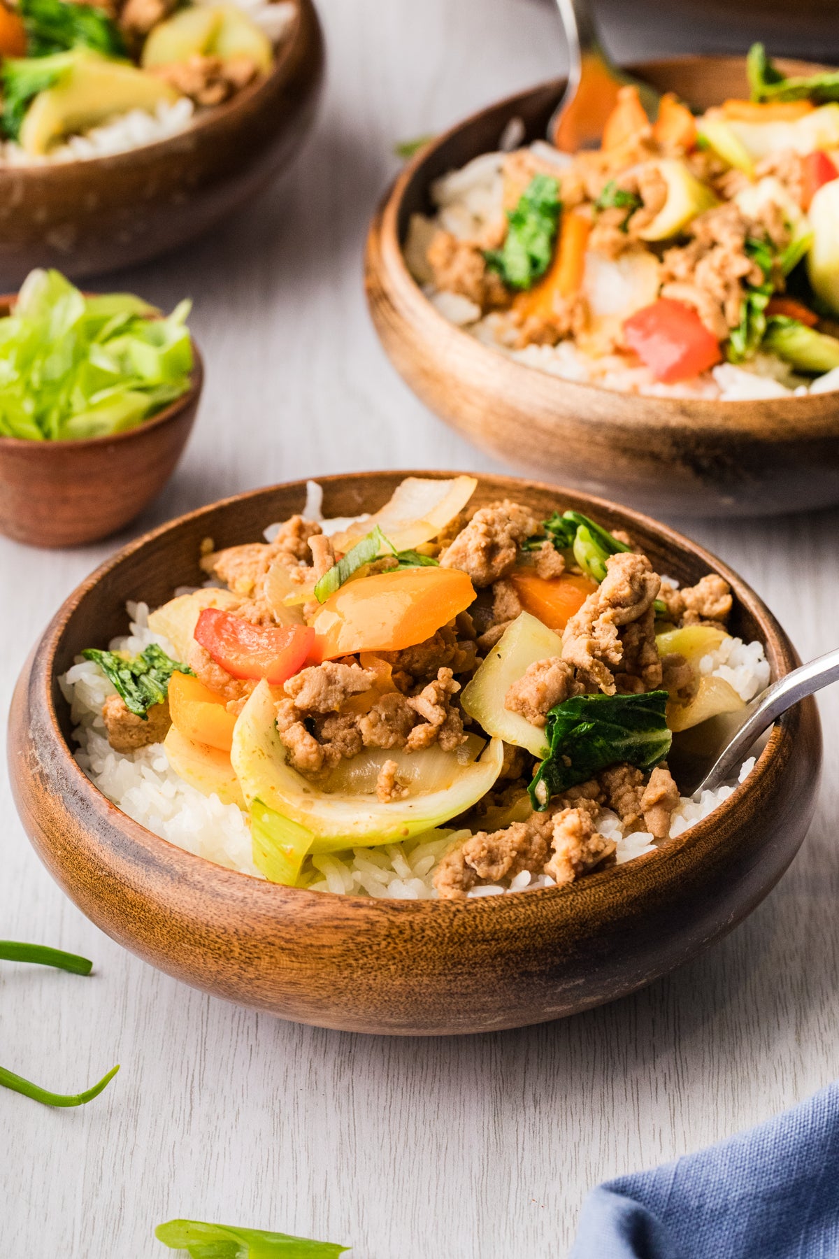 EXCLUSIVE: Sweet & Spicy Ground Turkey Stir Fry- 20 minute Meal