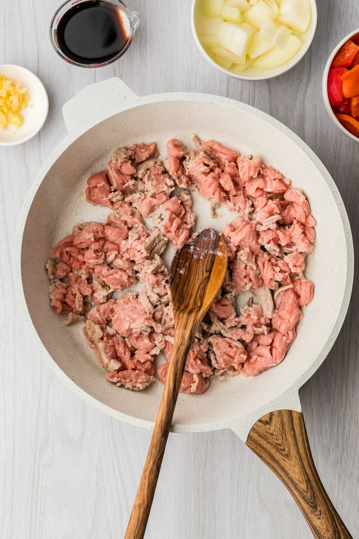EXCLUSIVE: Sweet & Spicy Ground Turkey Stir Fry- 20 minute Meal