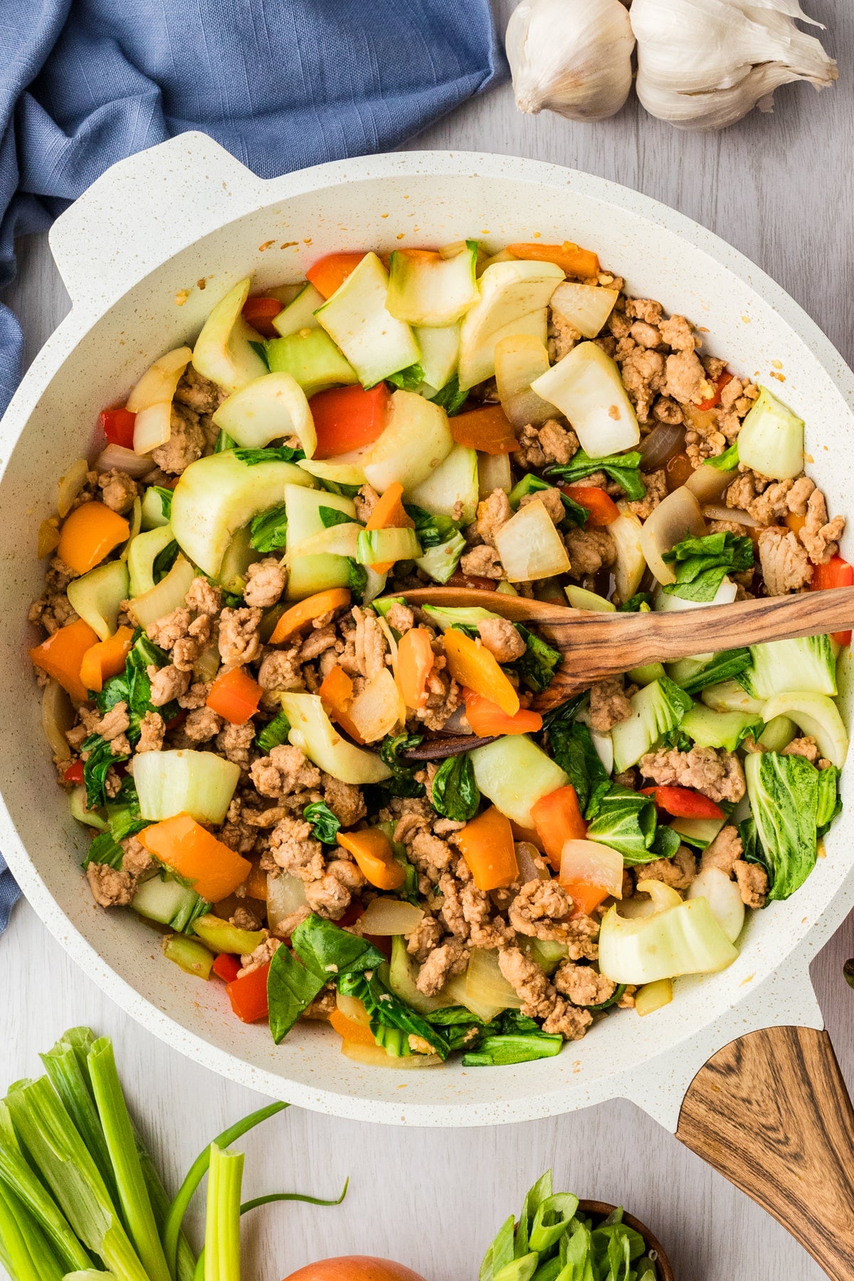 EXCLUSIVE: Sweet & Spicy Ground Turkey Stir Fry- 20 minute Meal