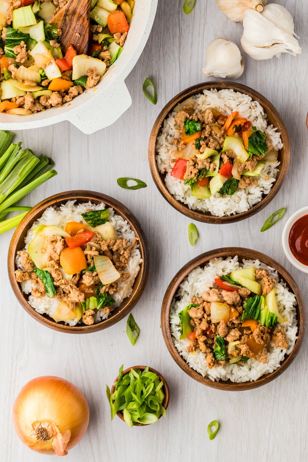 EXCLUSIVE: Sweet & Spicy Ground Turkey Stir Fry- 20 minute Meal