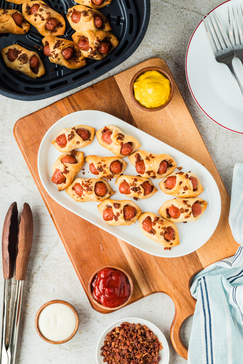 EXCLUSIVE: Air Fryer Bacon Pigs in a Blanket