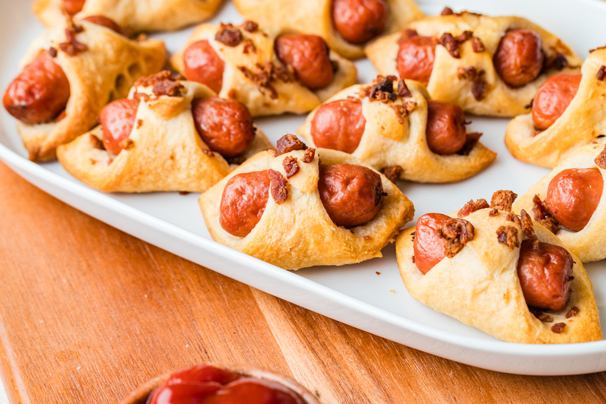 EXCLUSIVE: Air Fryer Bacon Pigs in a Blanket
