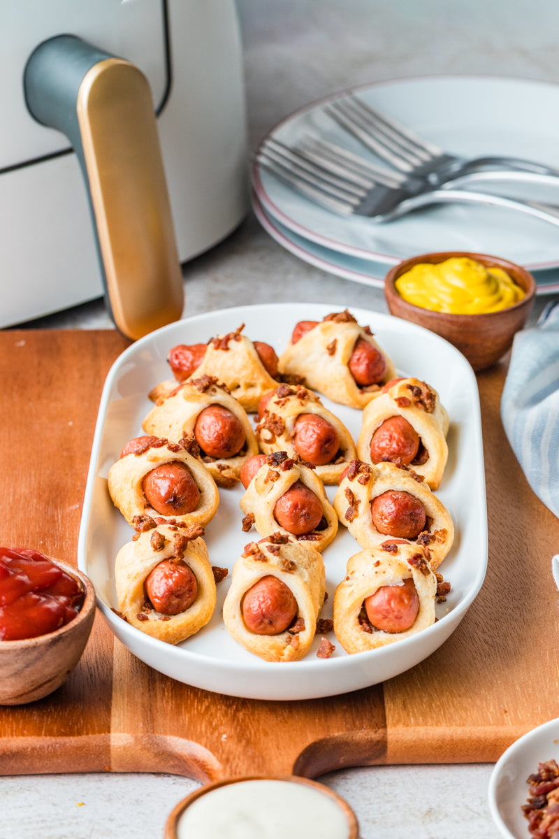 EXCLUSIVE: Air Fryer Bacon Pigs in a Blanket