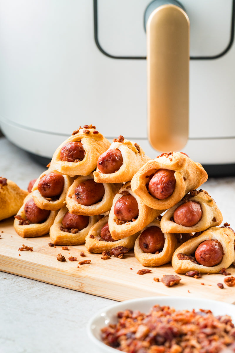 EXCLUSIVE: Air Fryer Bacon Pigs in a Blanket