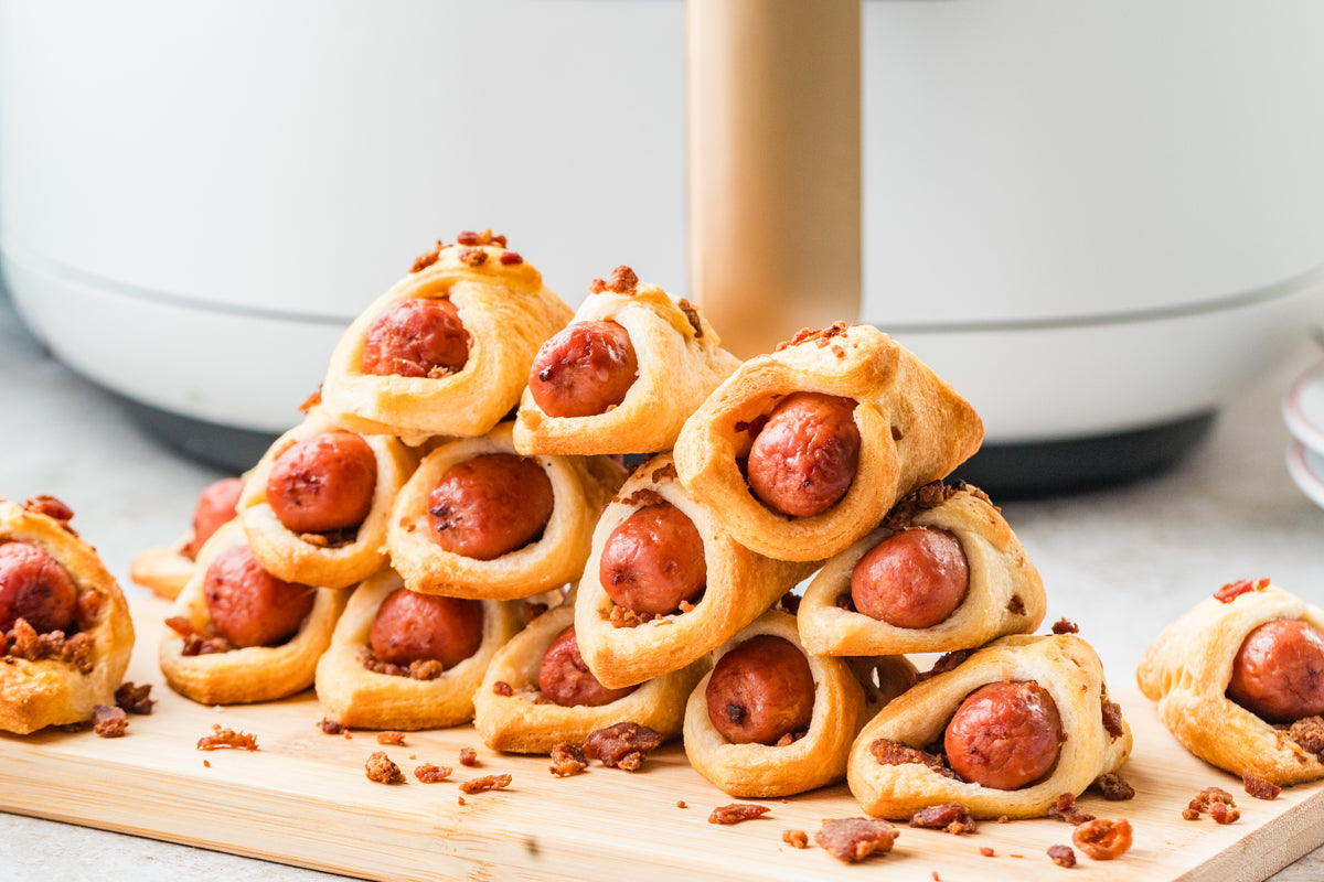 EXCLUSIVE: Air Fryer Bacon Pigs in a Blanket