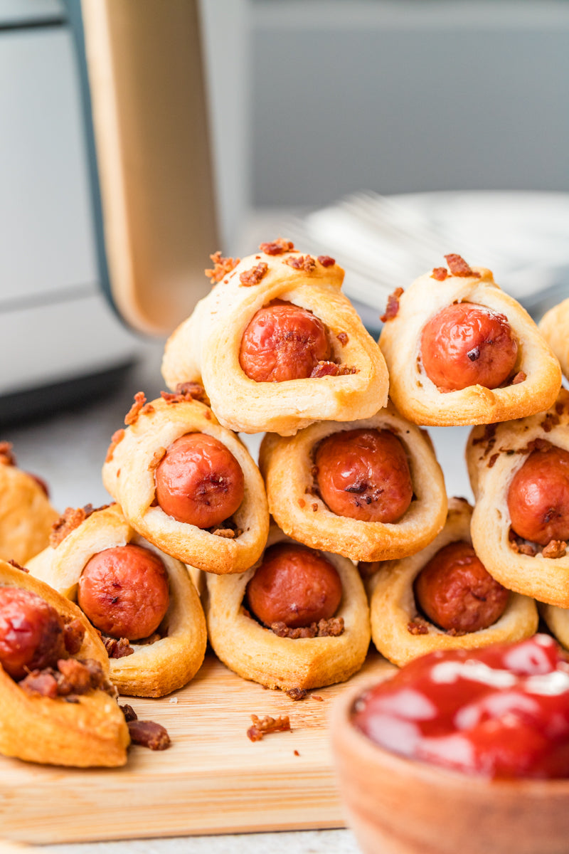 EXCLUSIVE: Air Fryer Bacon Pigs in a Blanket
