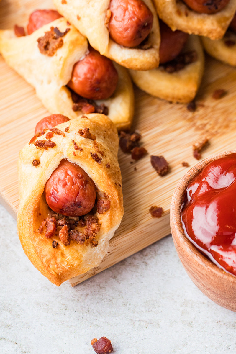 EXCLUSIVE: Air Fryer Bacon Pigs in a Blanket