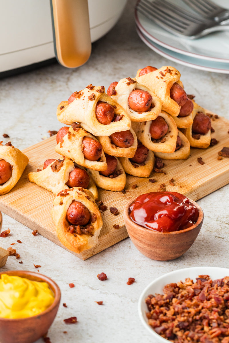 EXCLUSIVE: Air Fryer Bacon Pigs in a Blanket