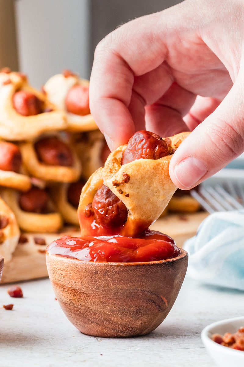 EXCLUSIVE: Air Fryer Bacon Pigs in a Blanket