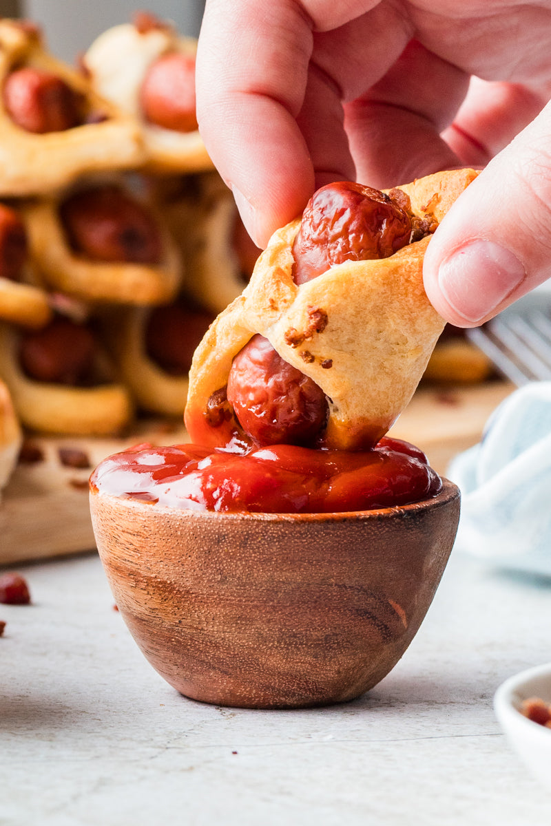 EXCLUSIVE: Air Fryer Bacon Pigs in a Blanket