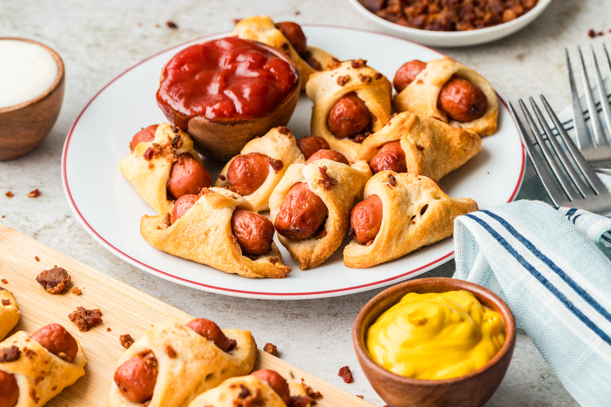 EXCLUSIVE: Air Fryer Bacon Pigs in a Blanket