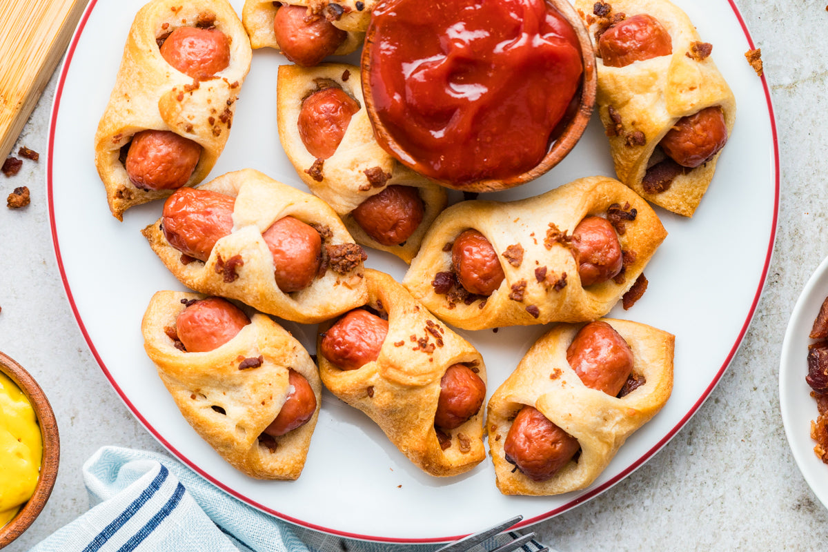 EXCLUSIVE: Air Fryer Bacon Pigs in a Blanket