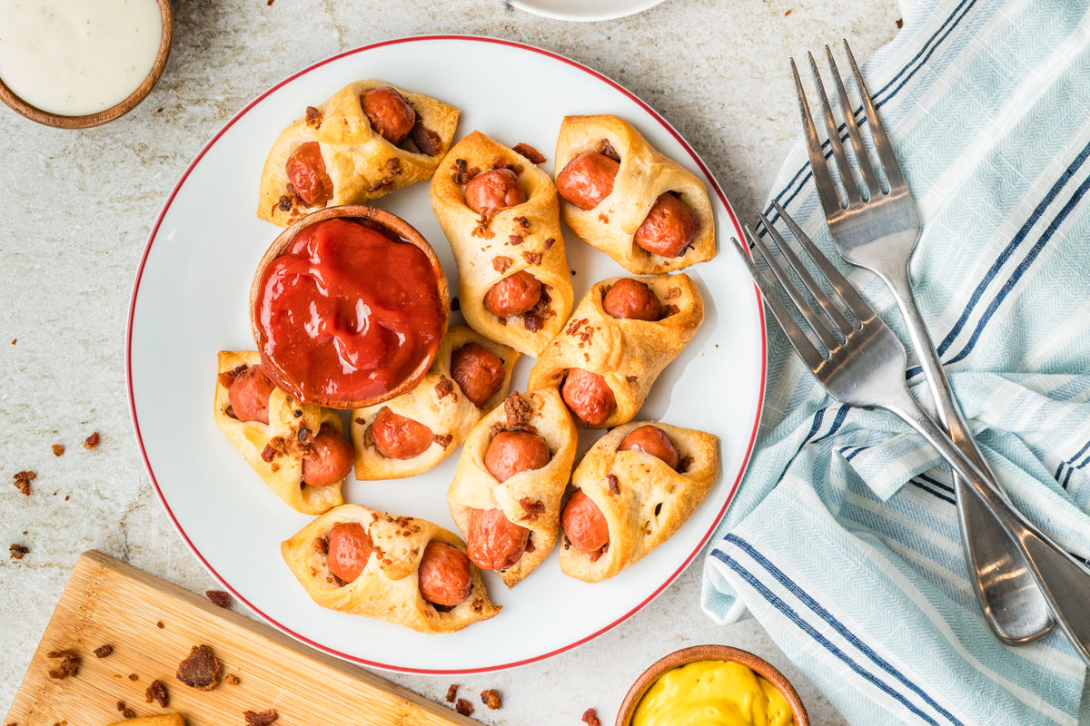 EXCLUSIVE: Air Fryer Bacon Pigs in a Blanket