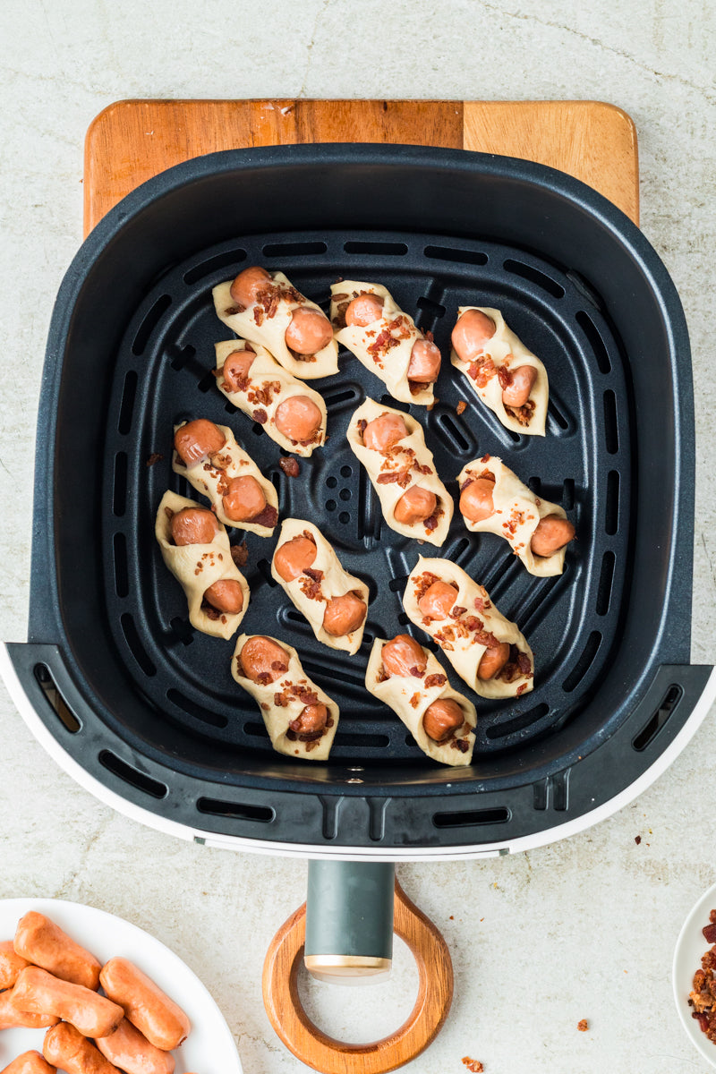 EXCLUSIVE: Air Fryer Bacon Pigs in a Blanket