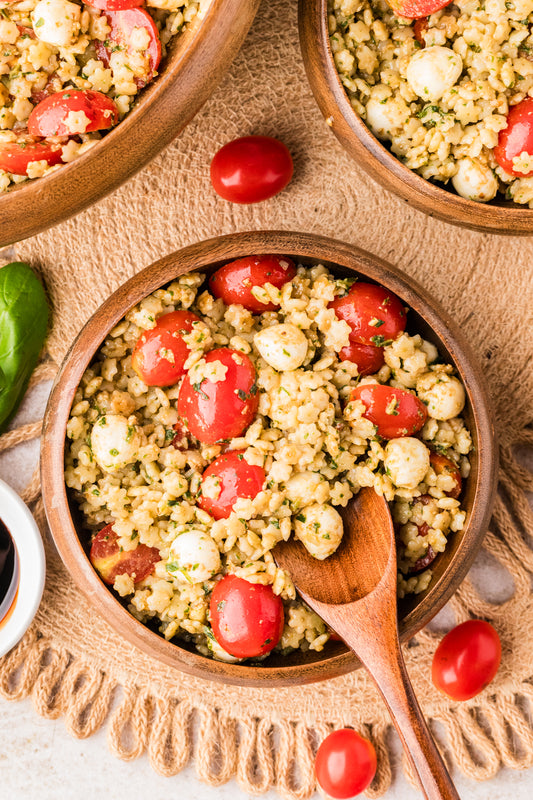 EXCLUSIVE: Caprese Pastina Salad