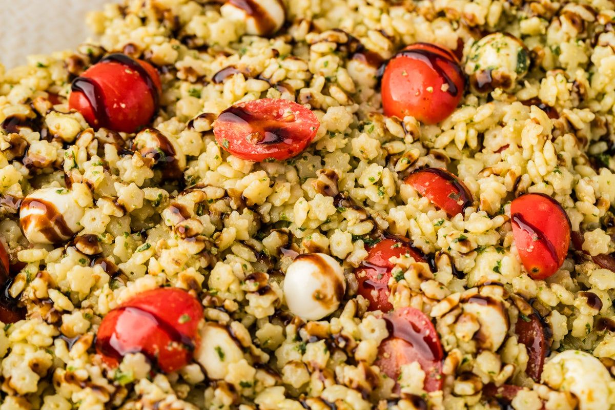 EXCLUSIVE: Caprese Pastina Salad