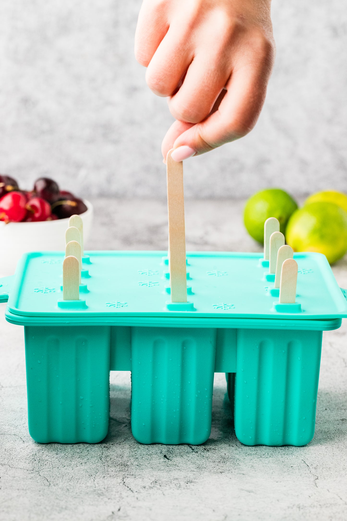 MINI EXCLUSIVE: Cherry Limeade Popsicles