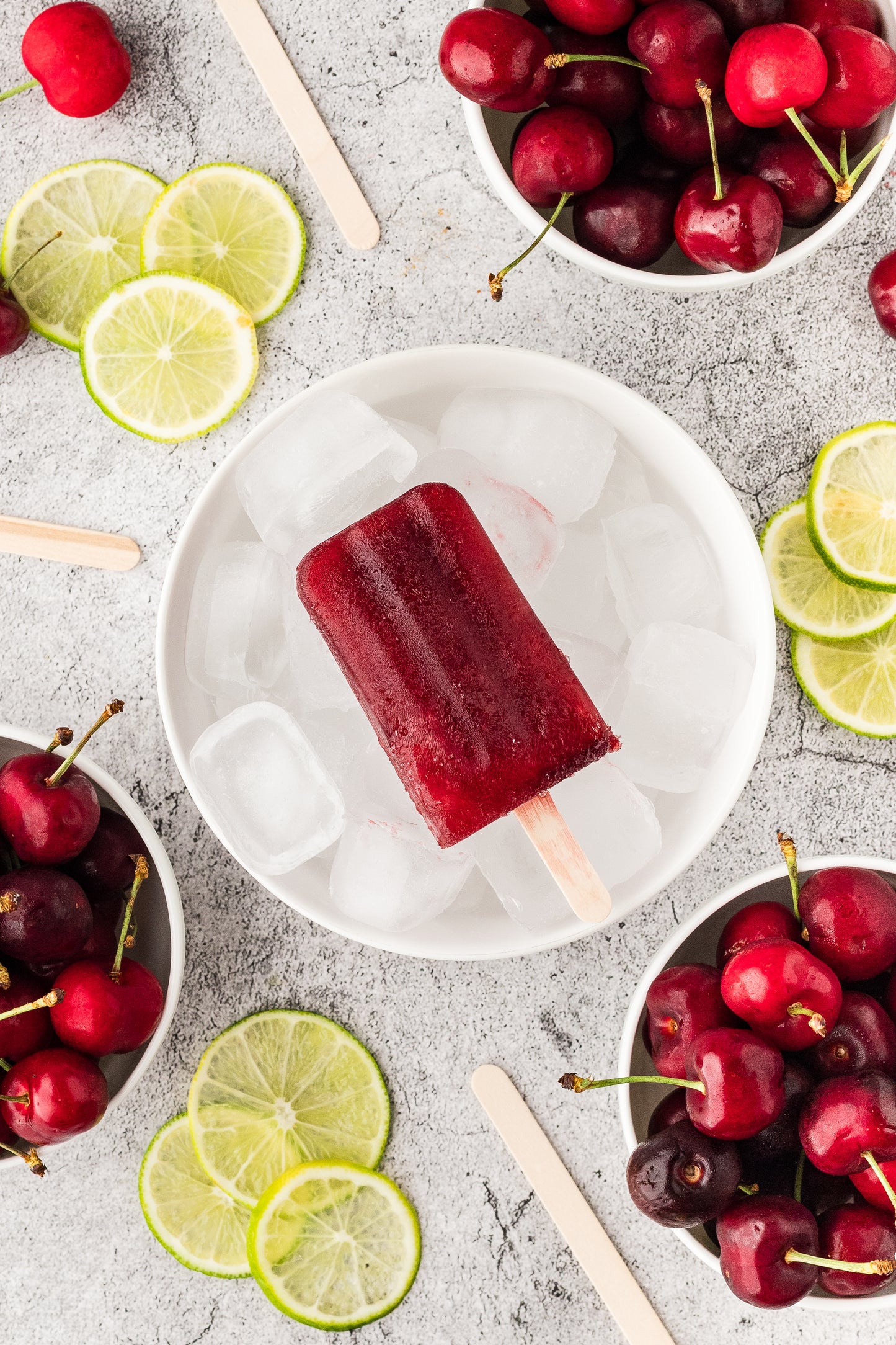 MINI EXCLUSIVE: Cherry Limeade Popsicles