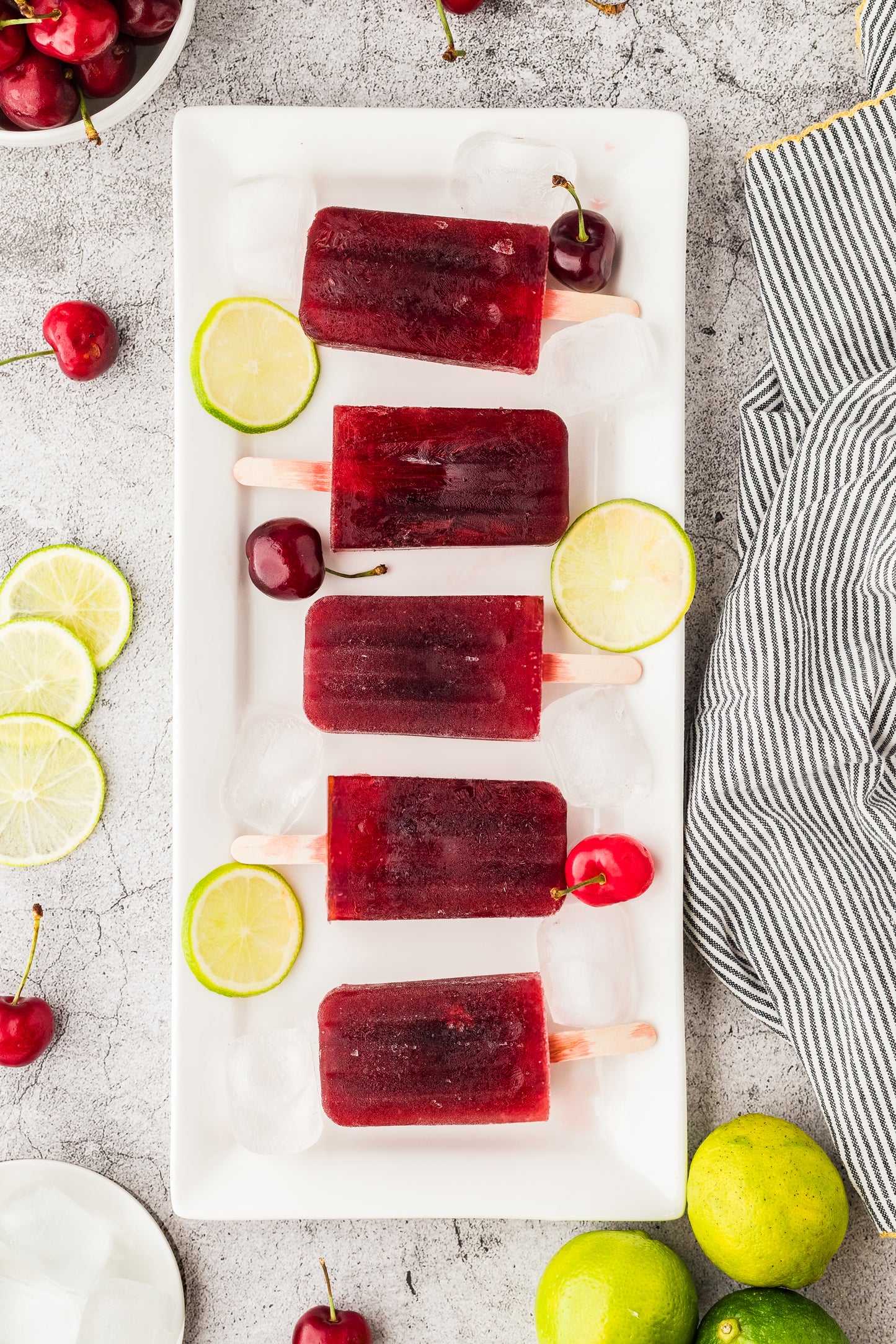 MINI EXCLUSIVE: Cherry Limeade Popsicles