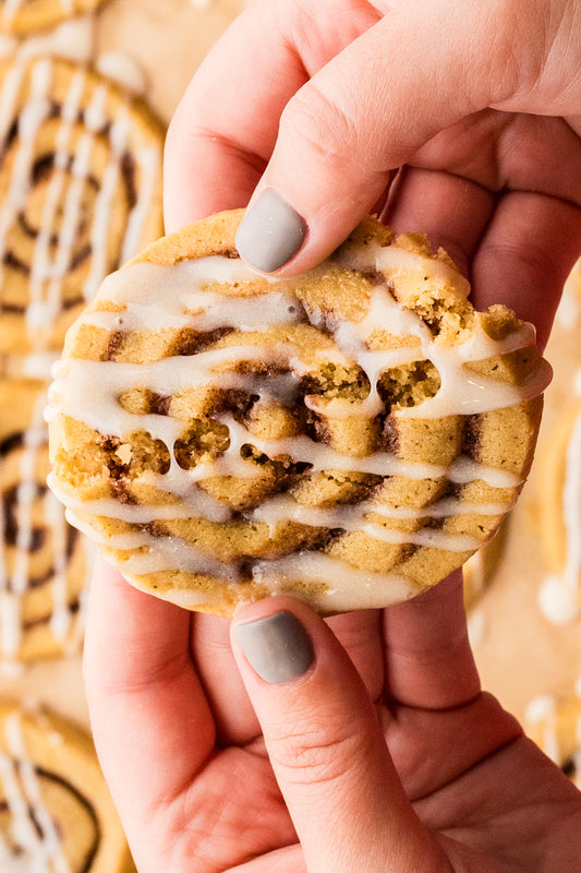 EXCLUSIVE: Brown Butter Cinnamon Roll Cookies