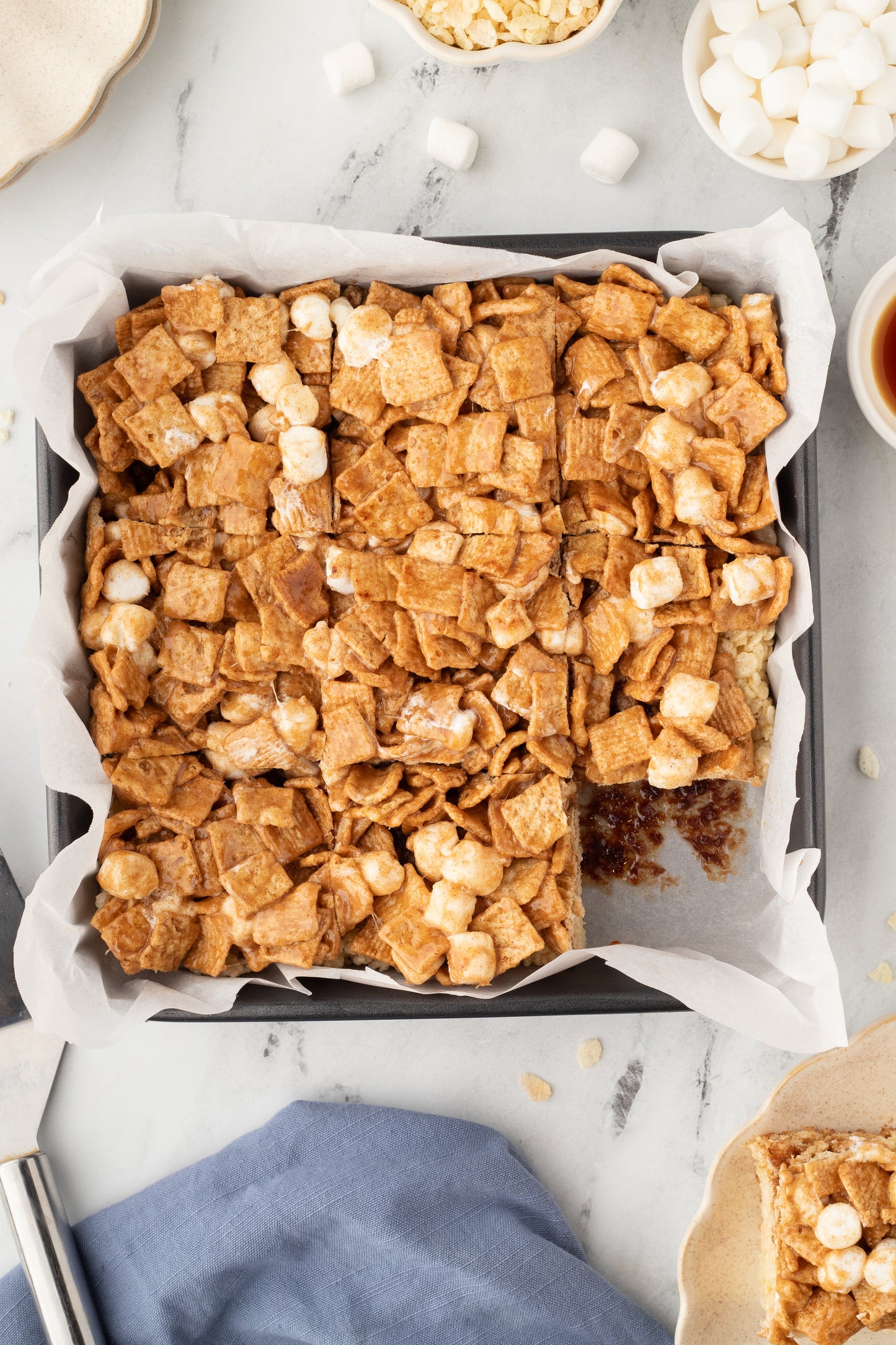 MINI EXCLUSIVE Cinnamon Toast Crunch Homemade Rice Krispie Treats