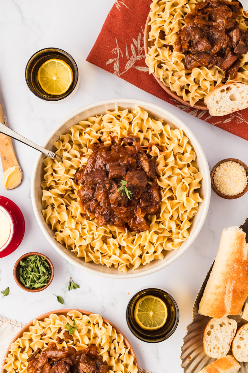 EXCLUSIVE: French Onion Braised Beef Instant Pot and Stovetop