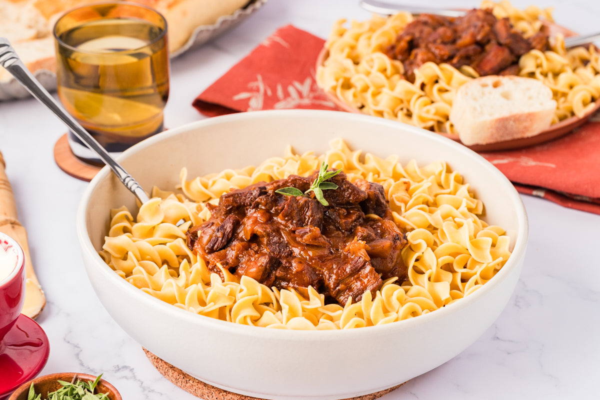 EXCLUSIVE: French Onion Braised Beef Instant Pot and Stovetop