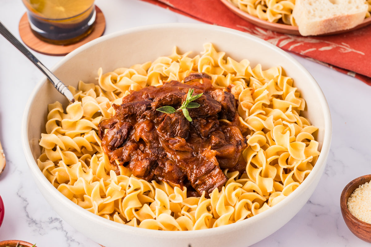 EXCLUSIVE: French Onion Braised Beef Instant Pot and Stovetop