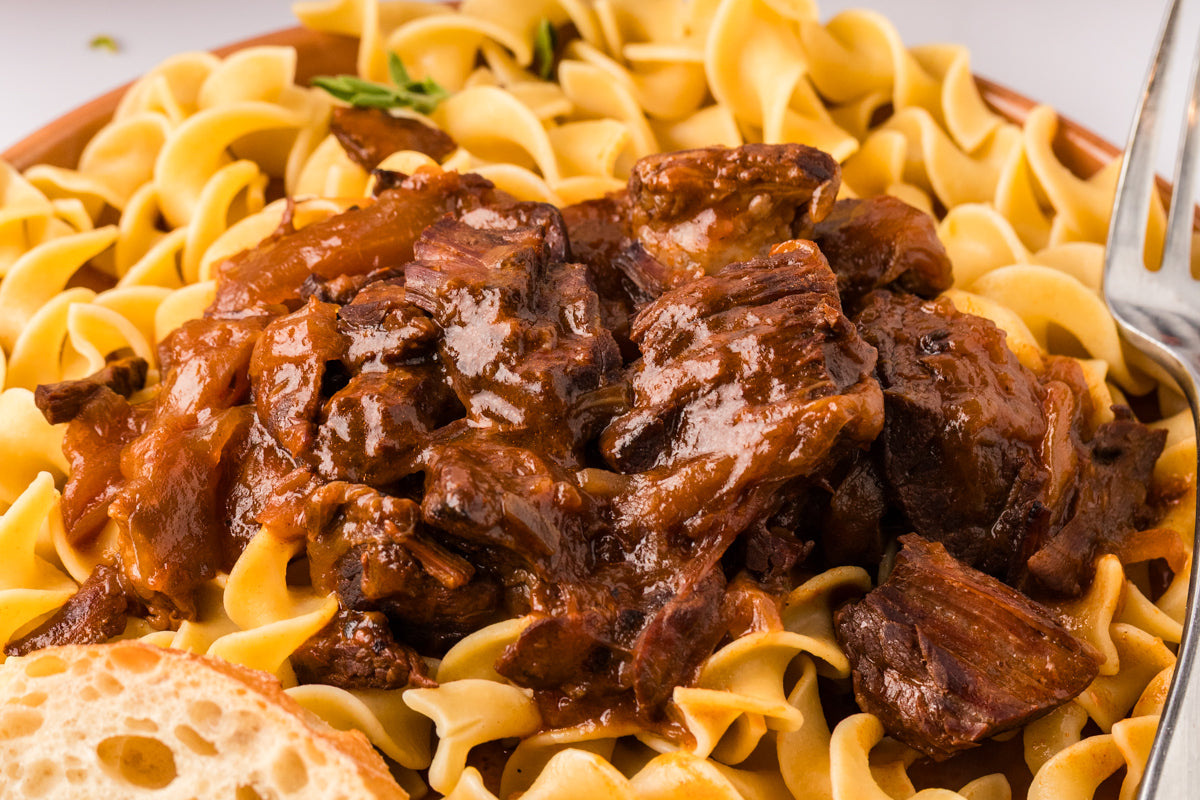 EXCLUSIVE: French Onion Braised Beef Instant Pot and Stovetop