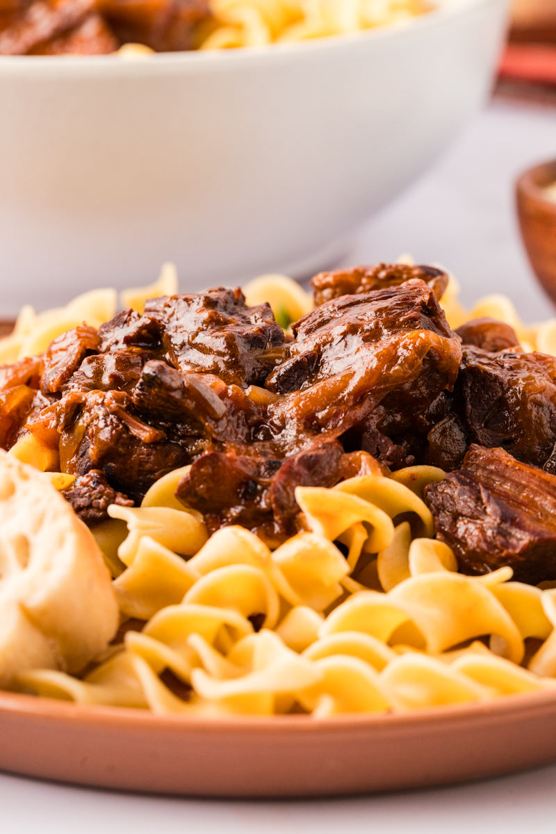 EXCLUSIVE: French Onion Braised Beef Instant Pot and Stovetop