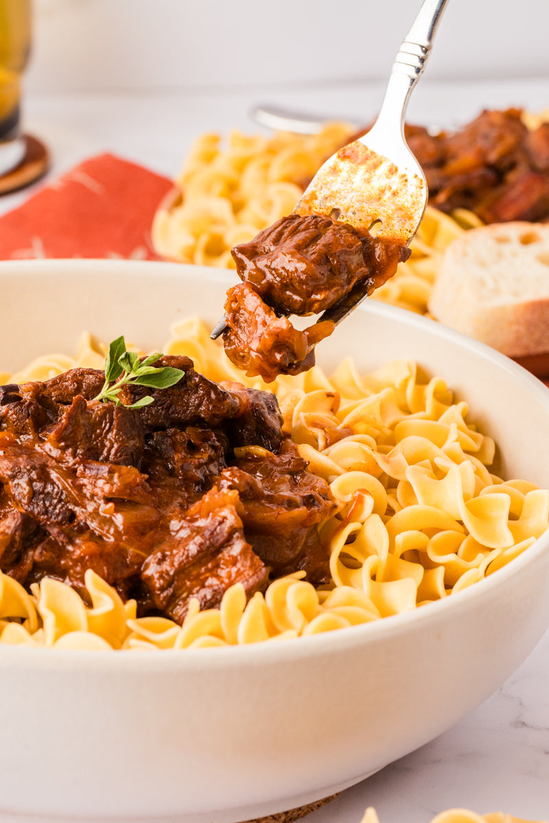 EXCLUSIVE: French Onion Braised Beef Instant Pot and Stovetop