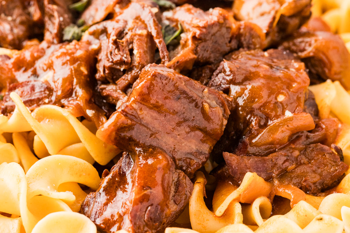 EXCLUSIVE: French Onion Braised Beef Instant Pot and Stovetop