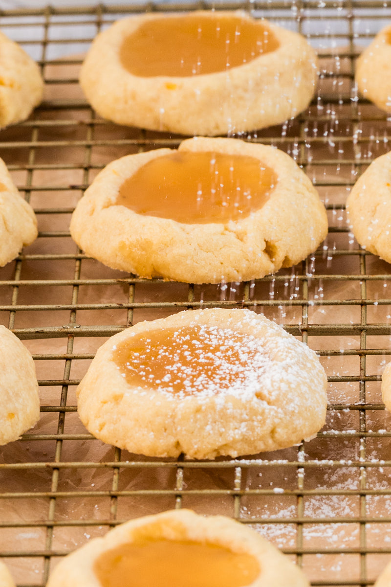 EXCLUSIVE: Lemon Curd Thumbprint cookies