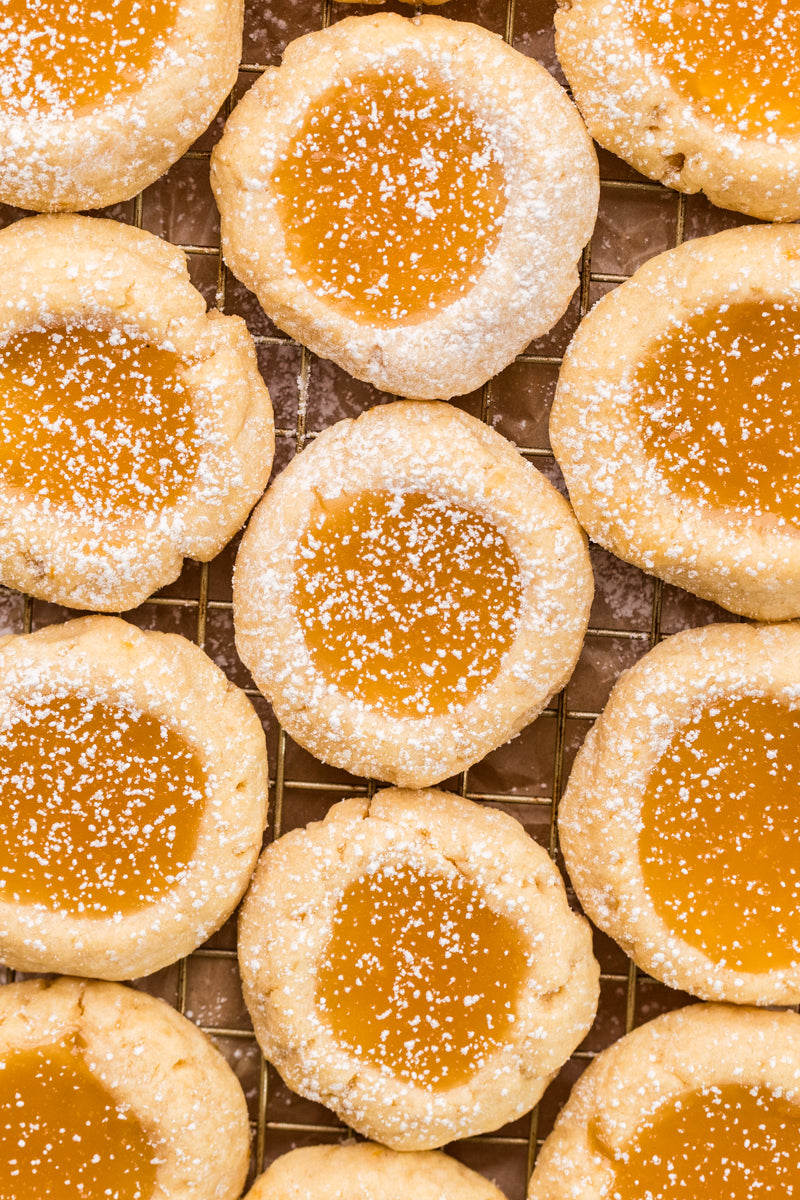 EXCLUSIVE: Lemon Curd Thumbprint cookies