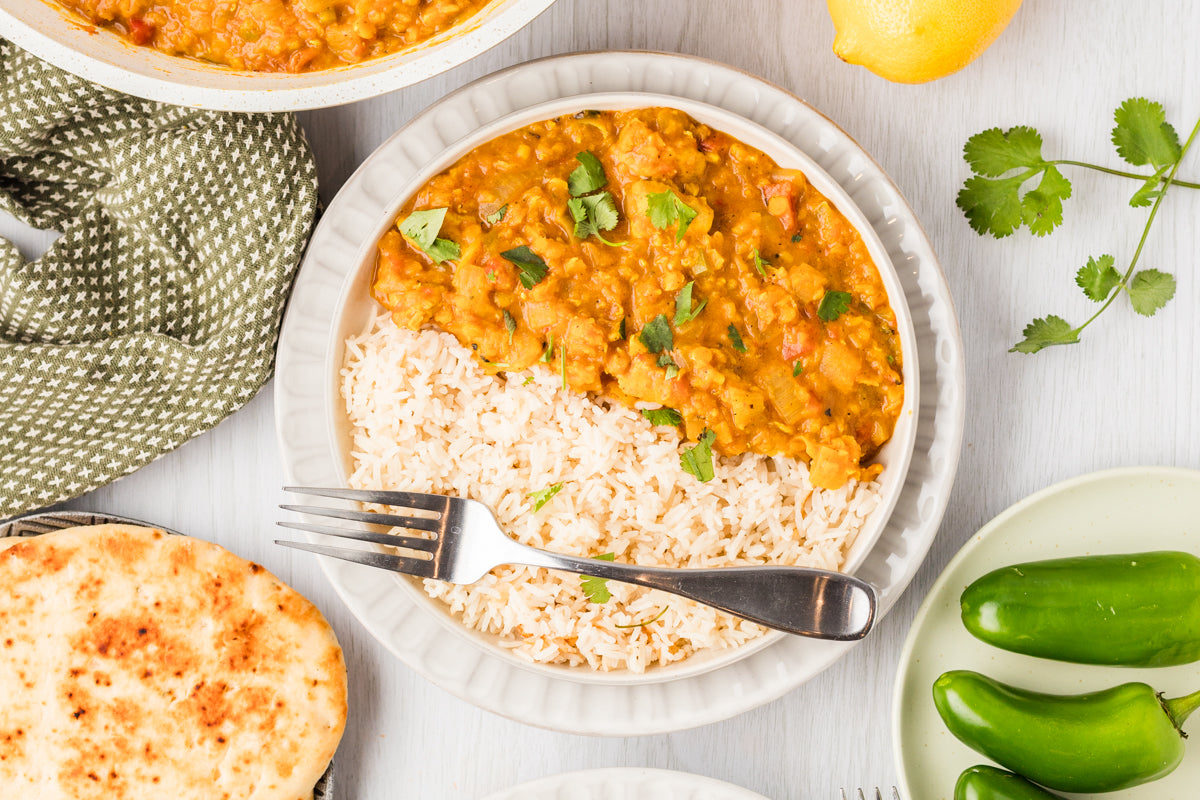 EXCLUSIVE: One Pot Red Lentil Chicken Curry