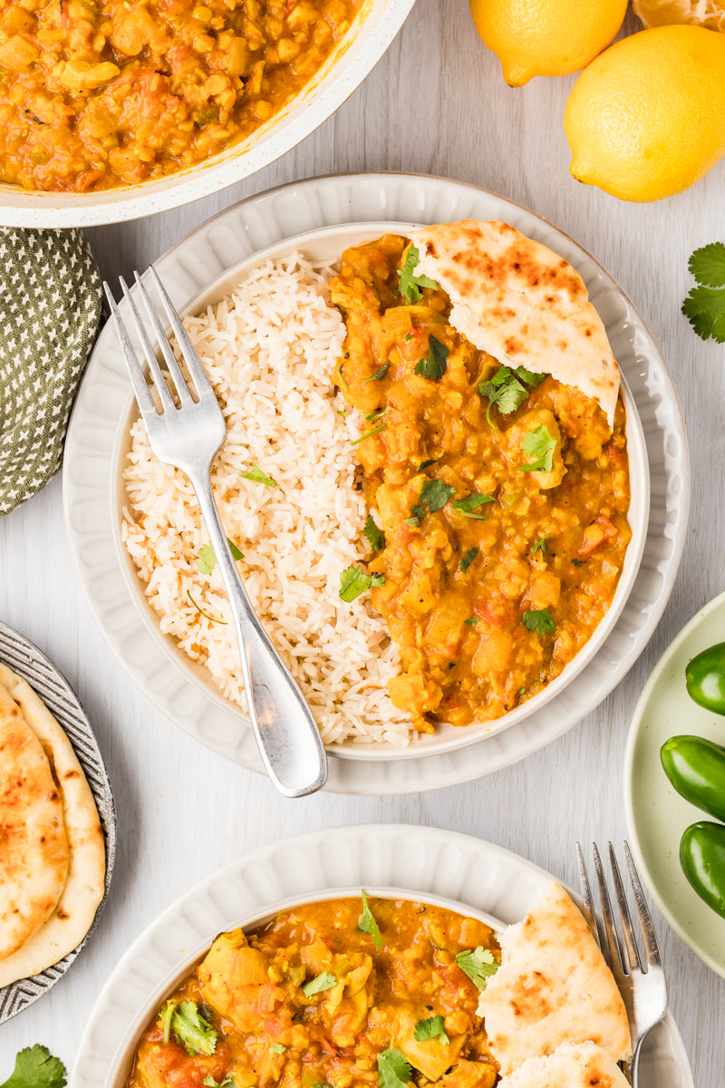 EXCLUSIVE: One Pot Red Lentil Chicken Curry