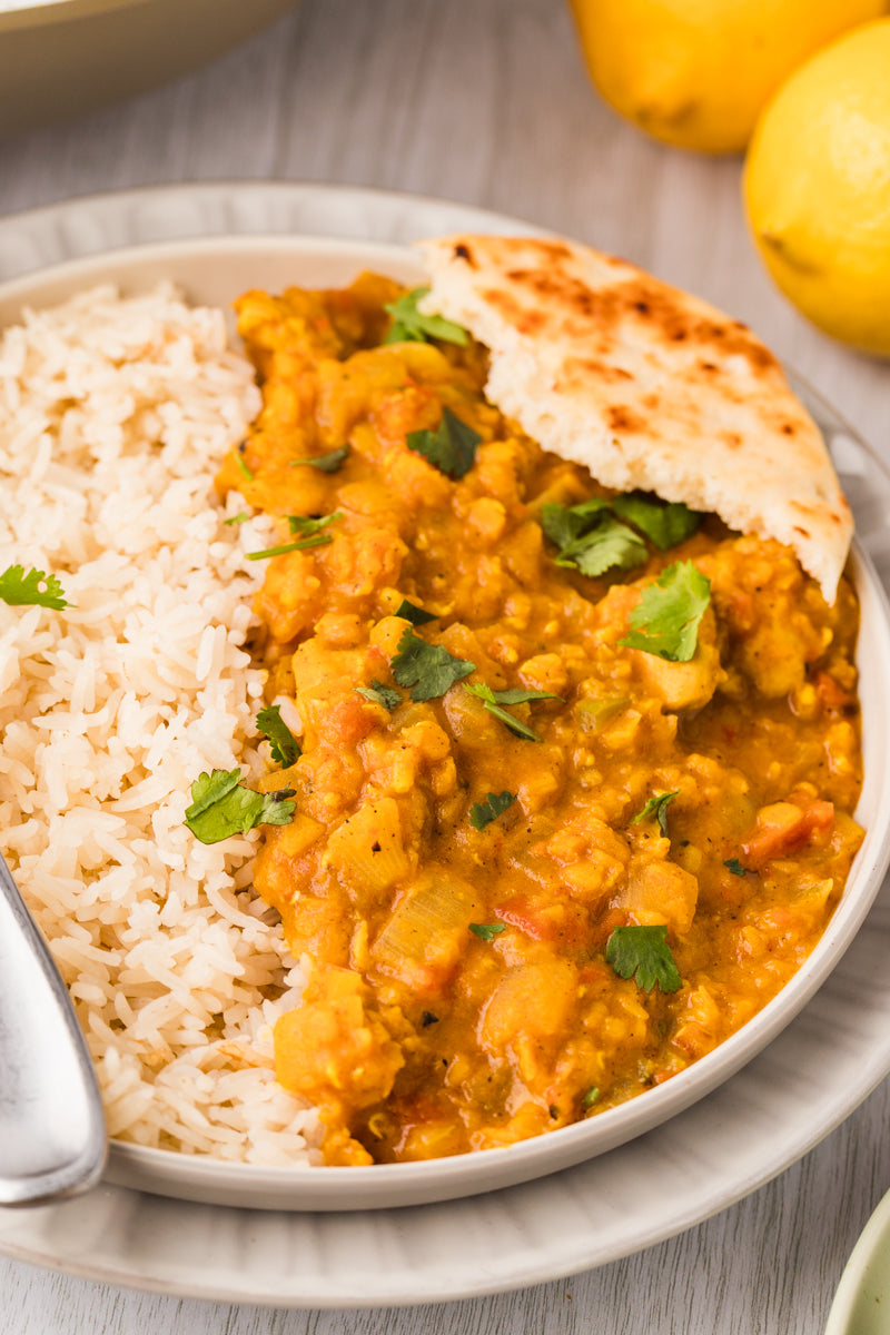 EXCLUSIVE: One Pot Red Lentil Chicken Curry
