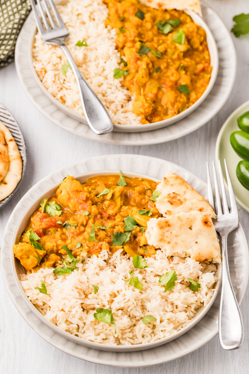 EXCLUSIVE: One Pot Red Lentil Chicken Curry