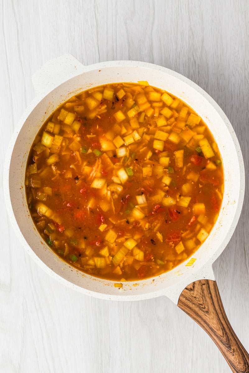 EXCLUSIVE: One Pot Red Lentil Chicken Curry