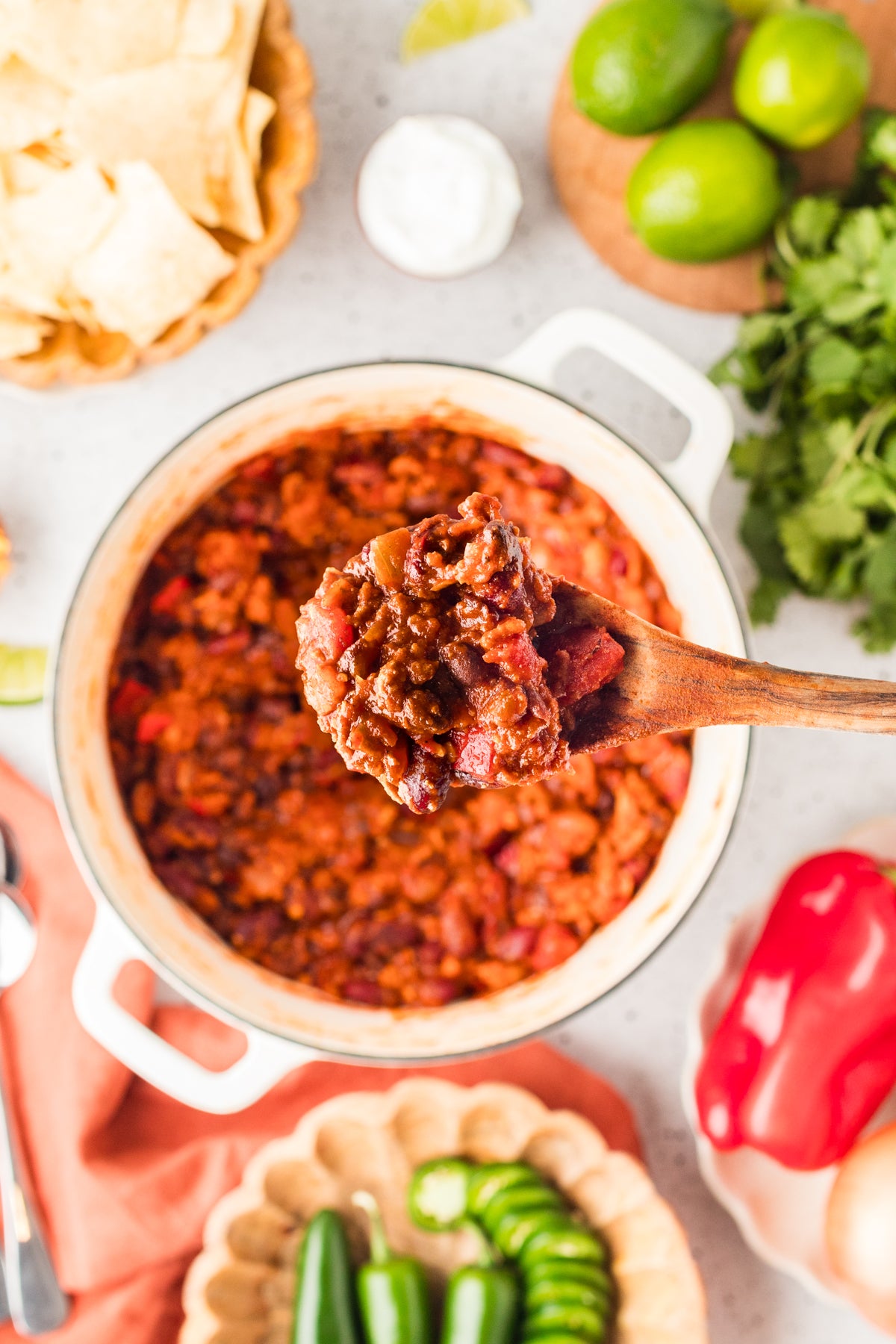 EXCLUSIVE: Stovetop Ground Chicken Chili