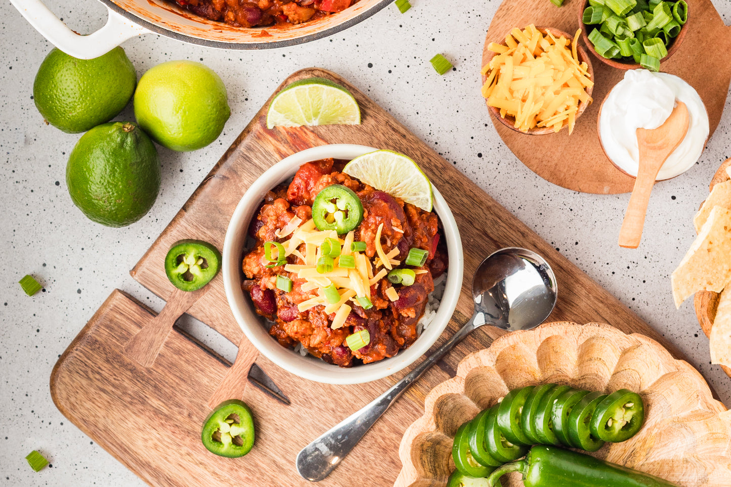 EXCLUSIVE: Stovetop Ground Chicken Chili